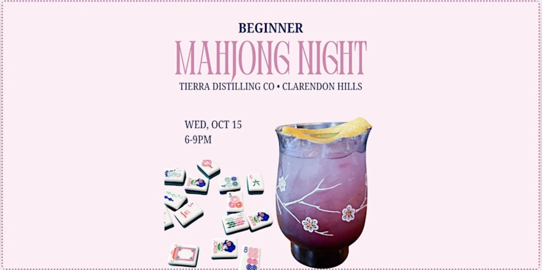 Mahjong and Cocktails