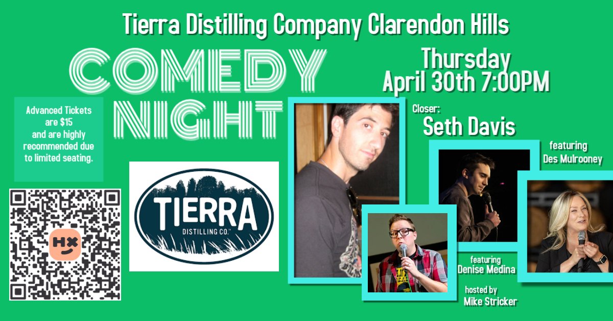 Spring Comedy @ Tierra