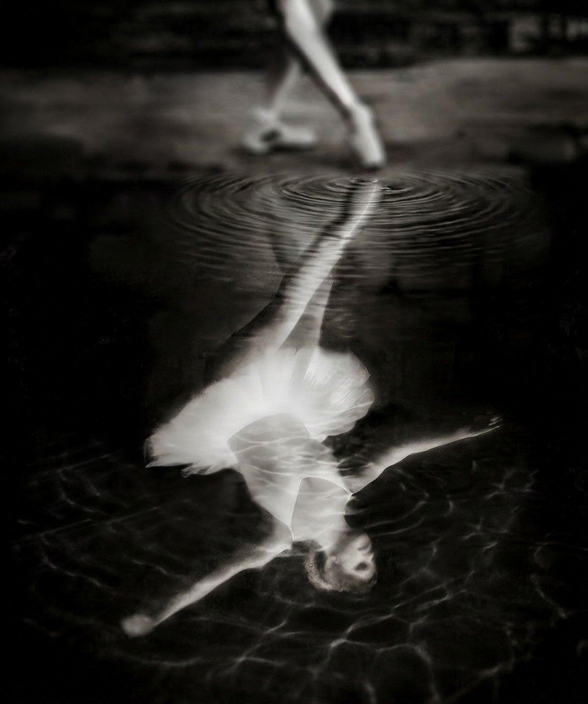 Ballerina reflected in water fine art portrait.jpg