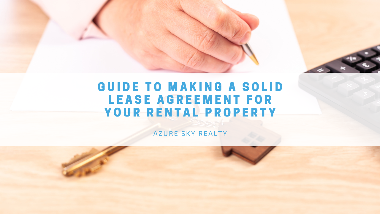 Making a Sound Rental Agreement — Azure Sky