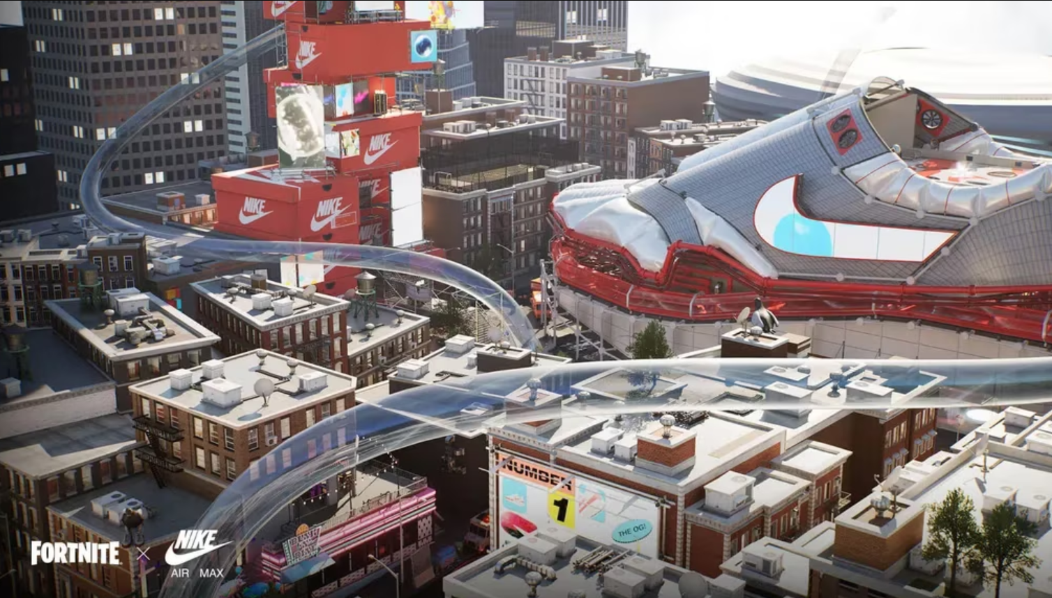 Nike Brings .SWOOSH to Fortnite's 240M Users With 'Airphoria' Virtual Experience