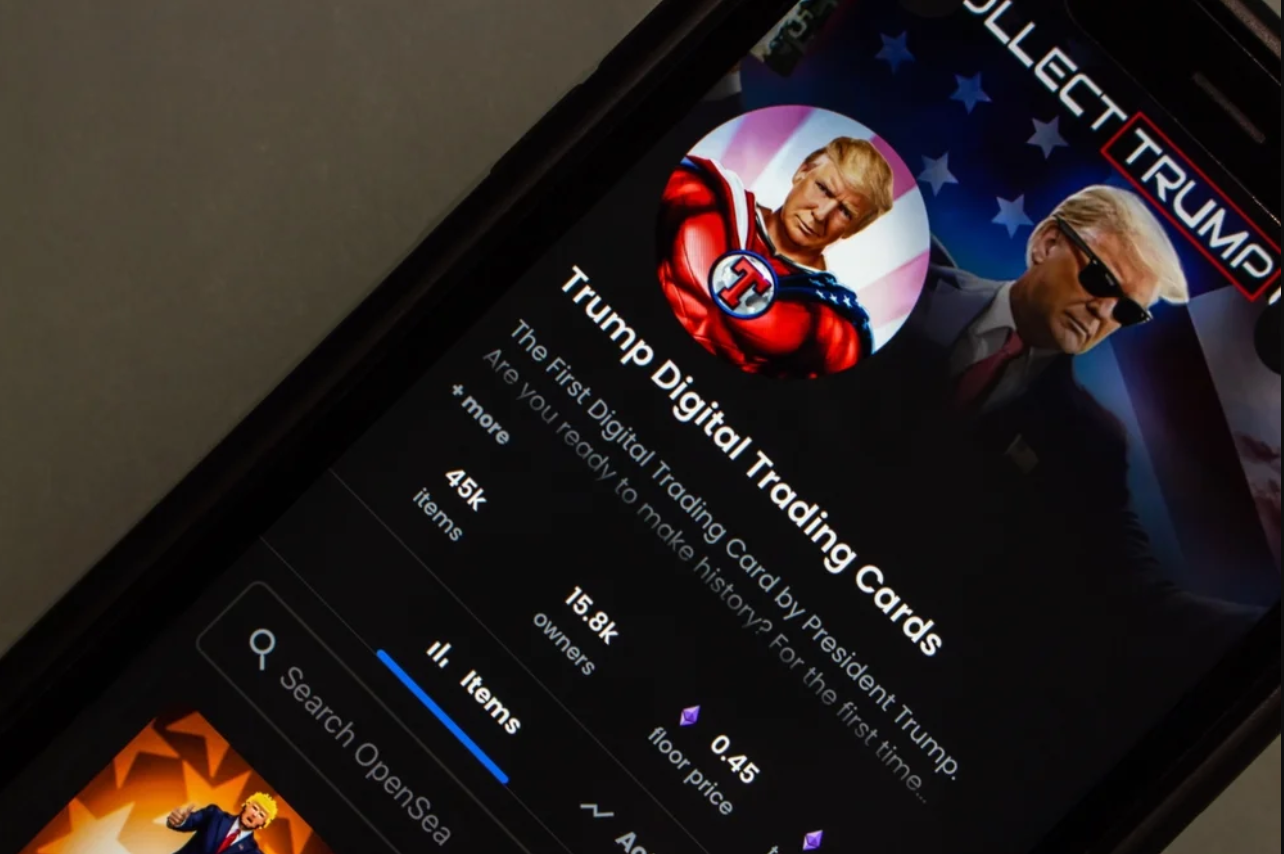 Trump's NFT Collection Skyrockets 1200% Following Tucker Carlson Interview