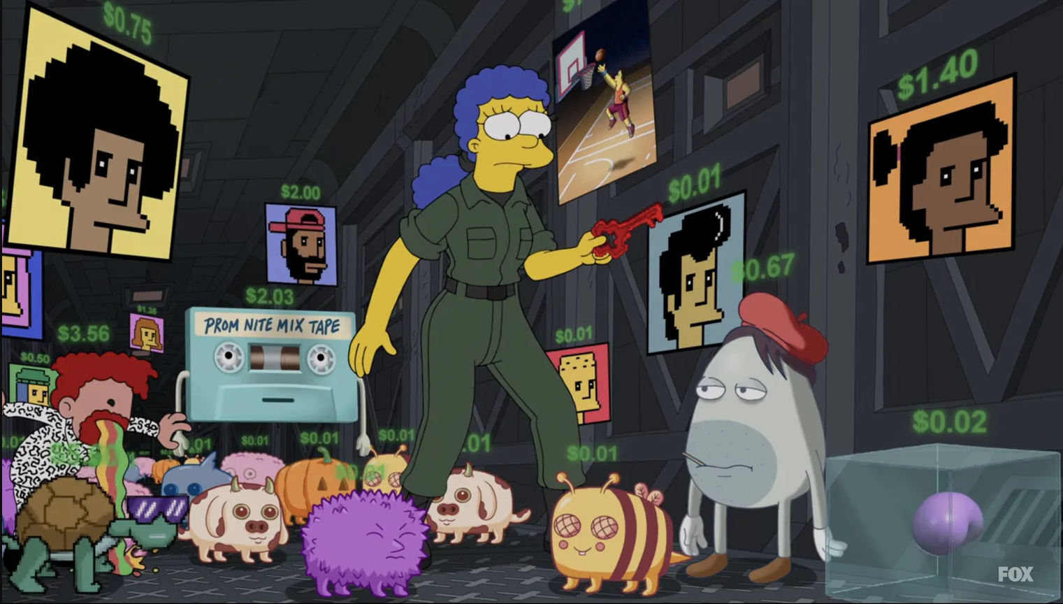 The Best NFT Gags and References From the Viral 'Simpsons' Episode