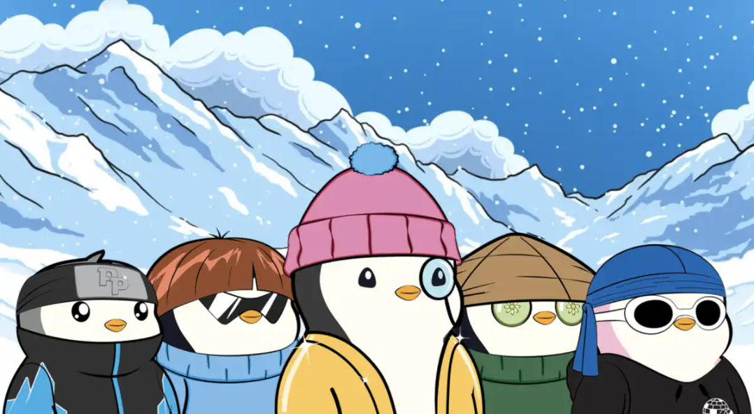 Ethereum NFT volume hits $186 million weekly high, driven by PENGU token launch