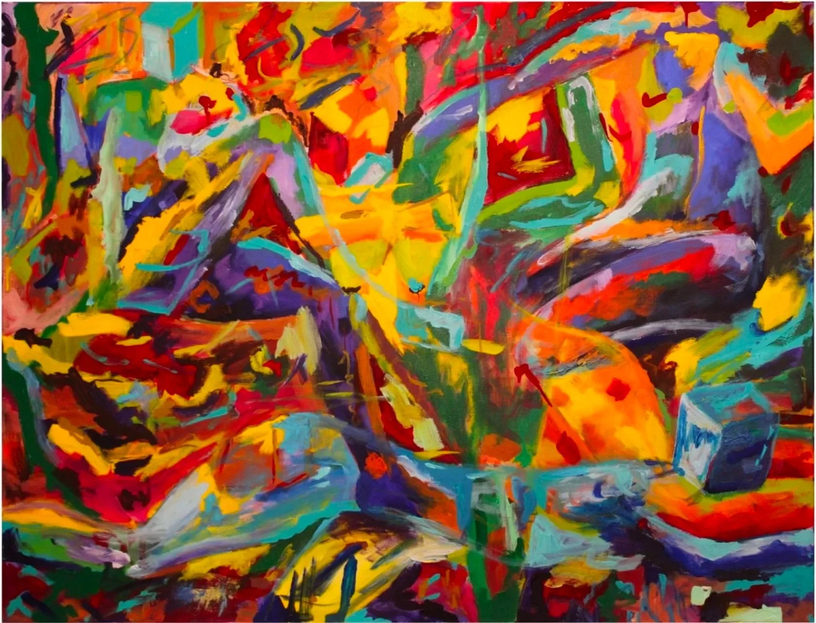  September 3rd, 1999  
2024 
36 x 48 inches 
Acrylic on Canvas 