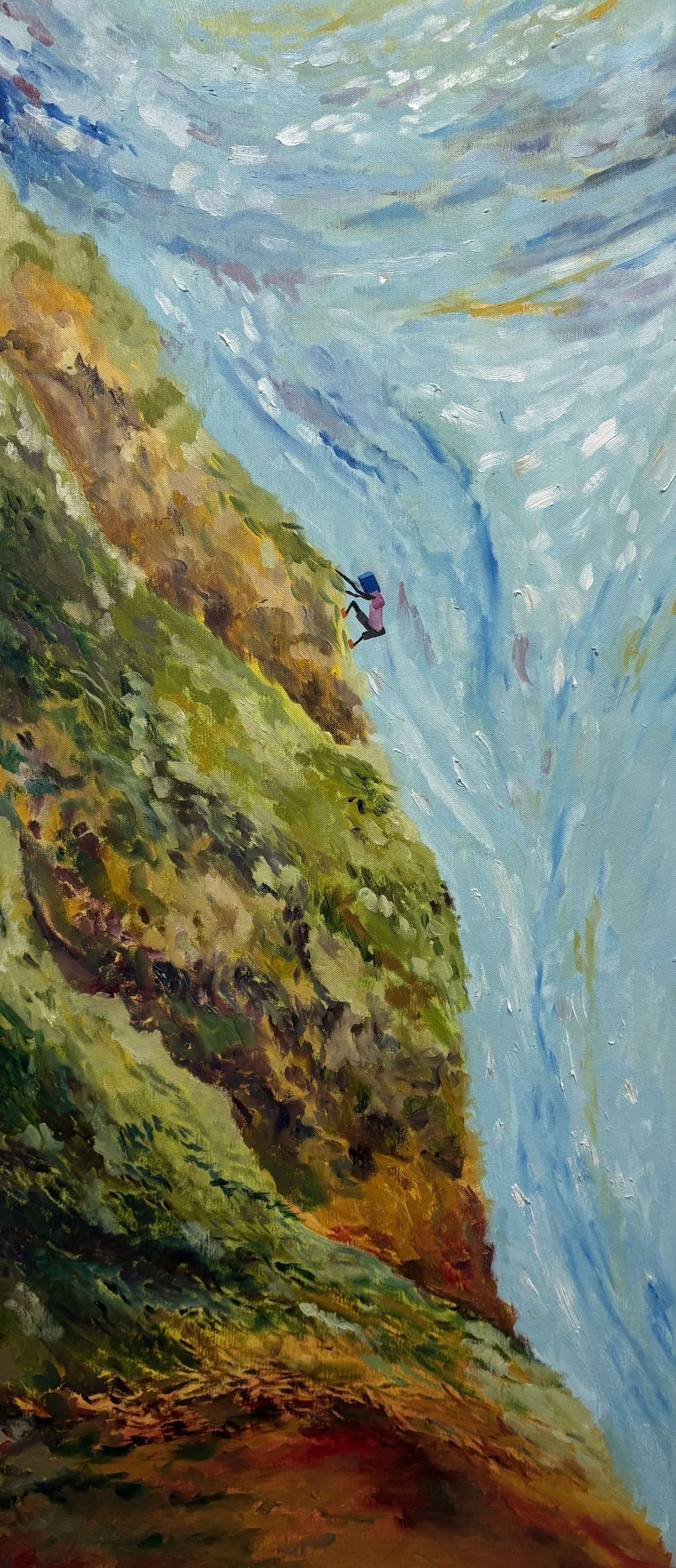  Achilles  
  450   
2026 
17 x 38 inches 
Oil on Canvas 