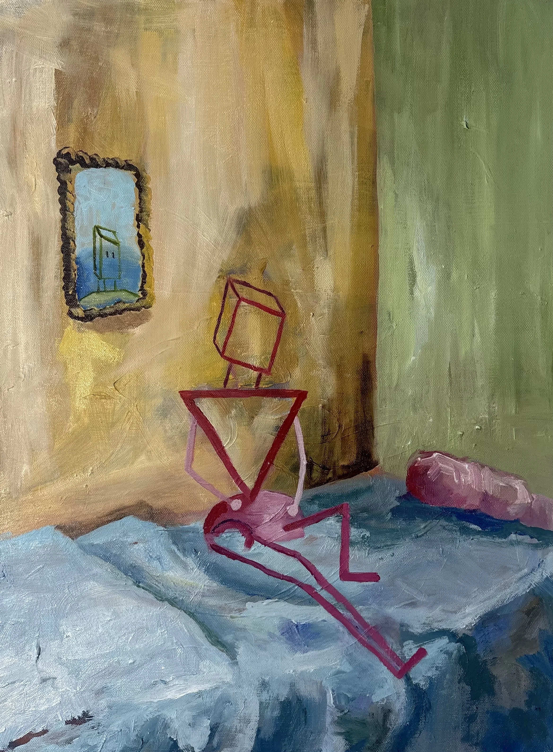  Shadow Box  
2026 
18 x 24 inches 
Oil on Canvas 