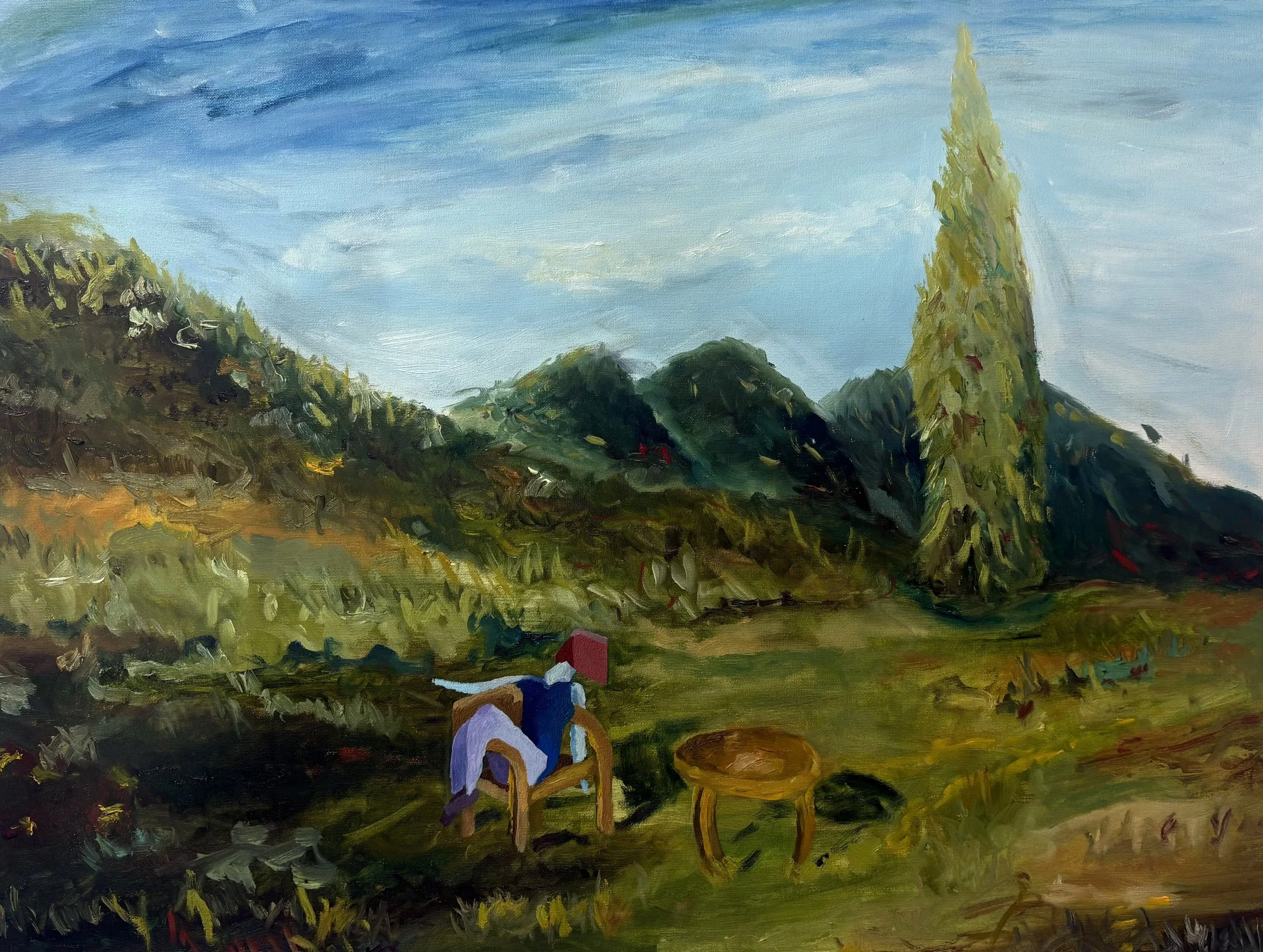  Late Night Talking  
2026 
26 x 20 inches 
Oil on Canvas 