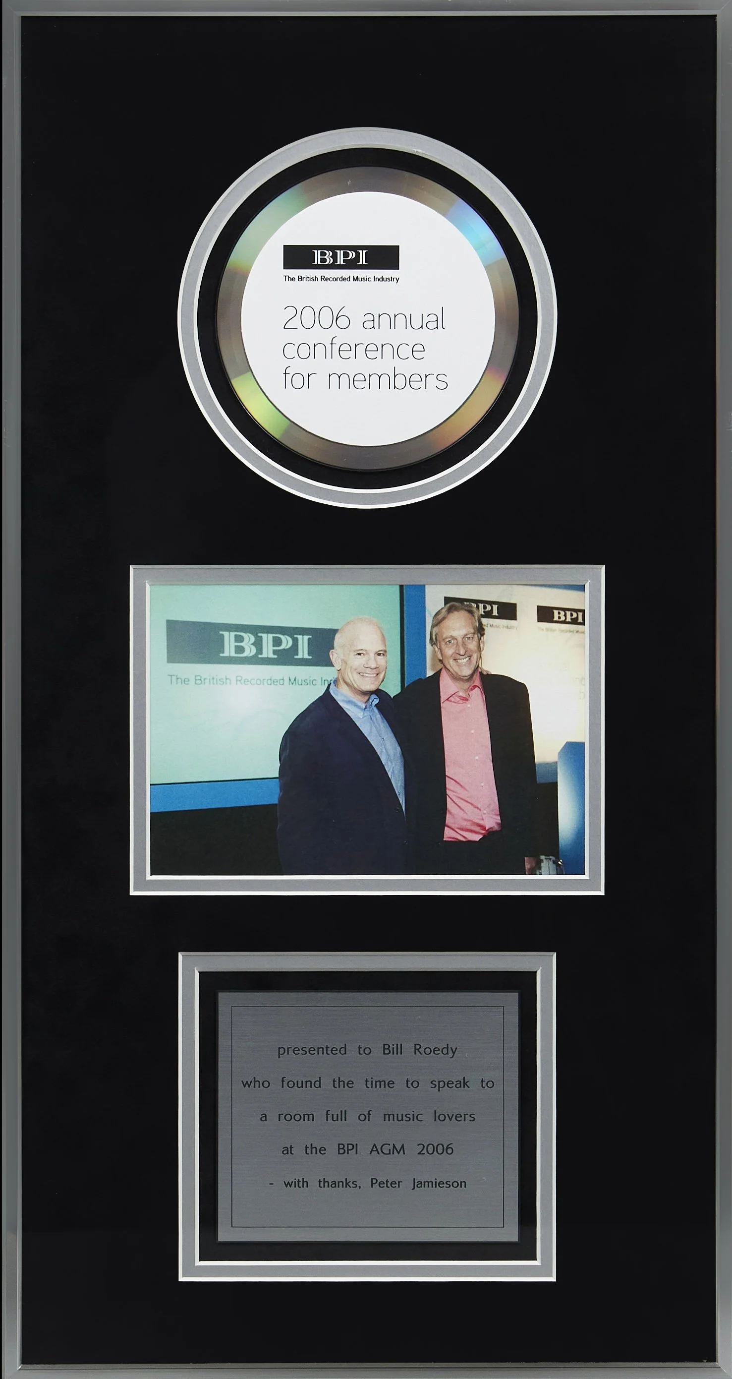 2006 BPI AGM from Peter Jamieson