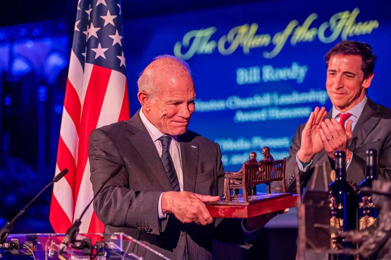 Bill Roedy Awarded Winston Churchill Leadership Medal by America’s National Churchill Museum at London Gala