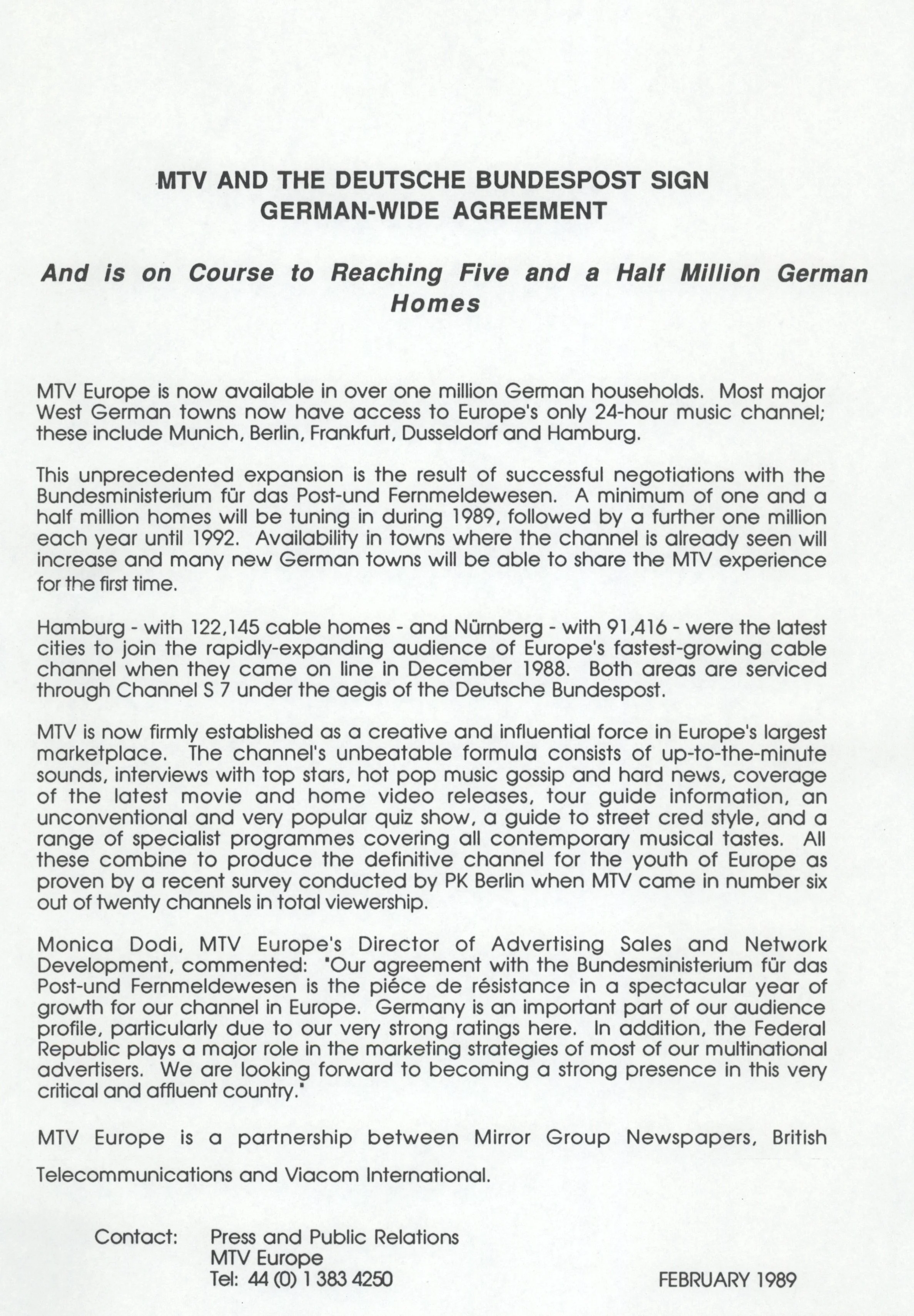 1989-2 MTV AND THE DEUTSCHE BUNDESPOST SIGN GERMAN-WIDE AGREEMENT - MTV PR.jpg