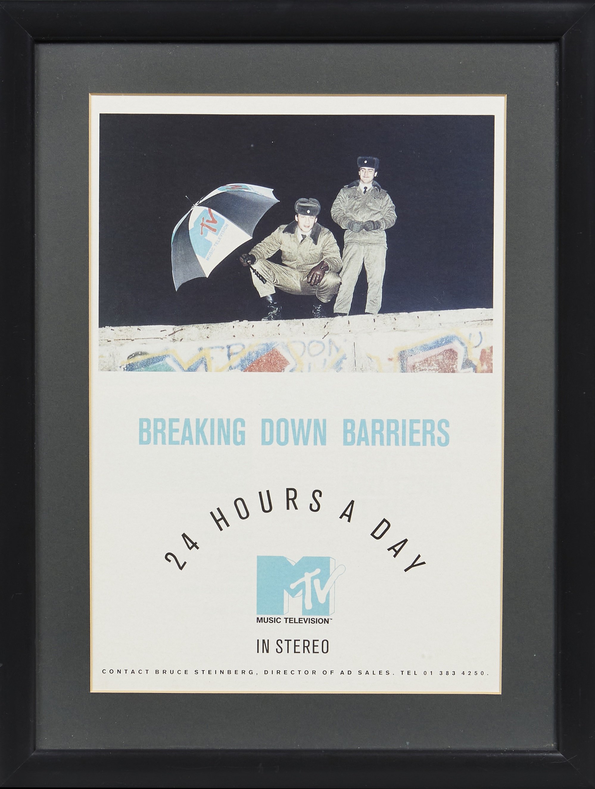 Breaking Down Barriers 24 Hours a Day (MTV Europe ad)