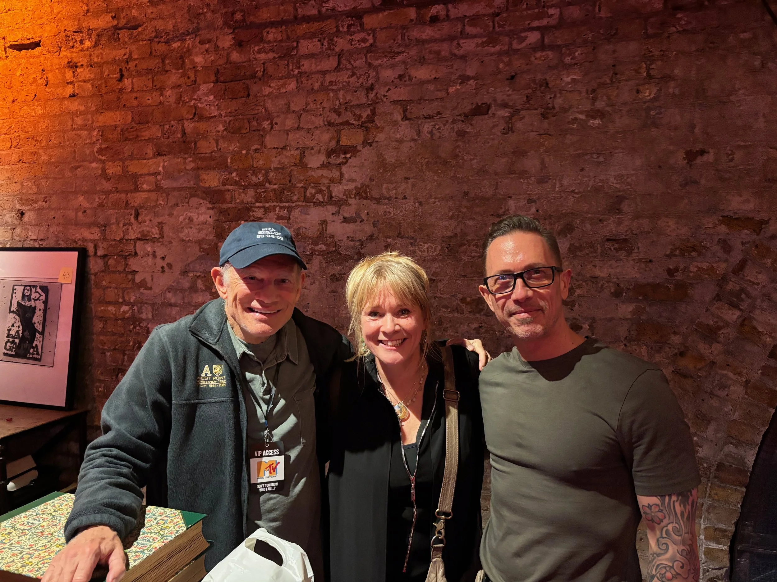 Bill at an MTV Reunion in March 2026 with Suzanne Doyle and Anthony Van Som