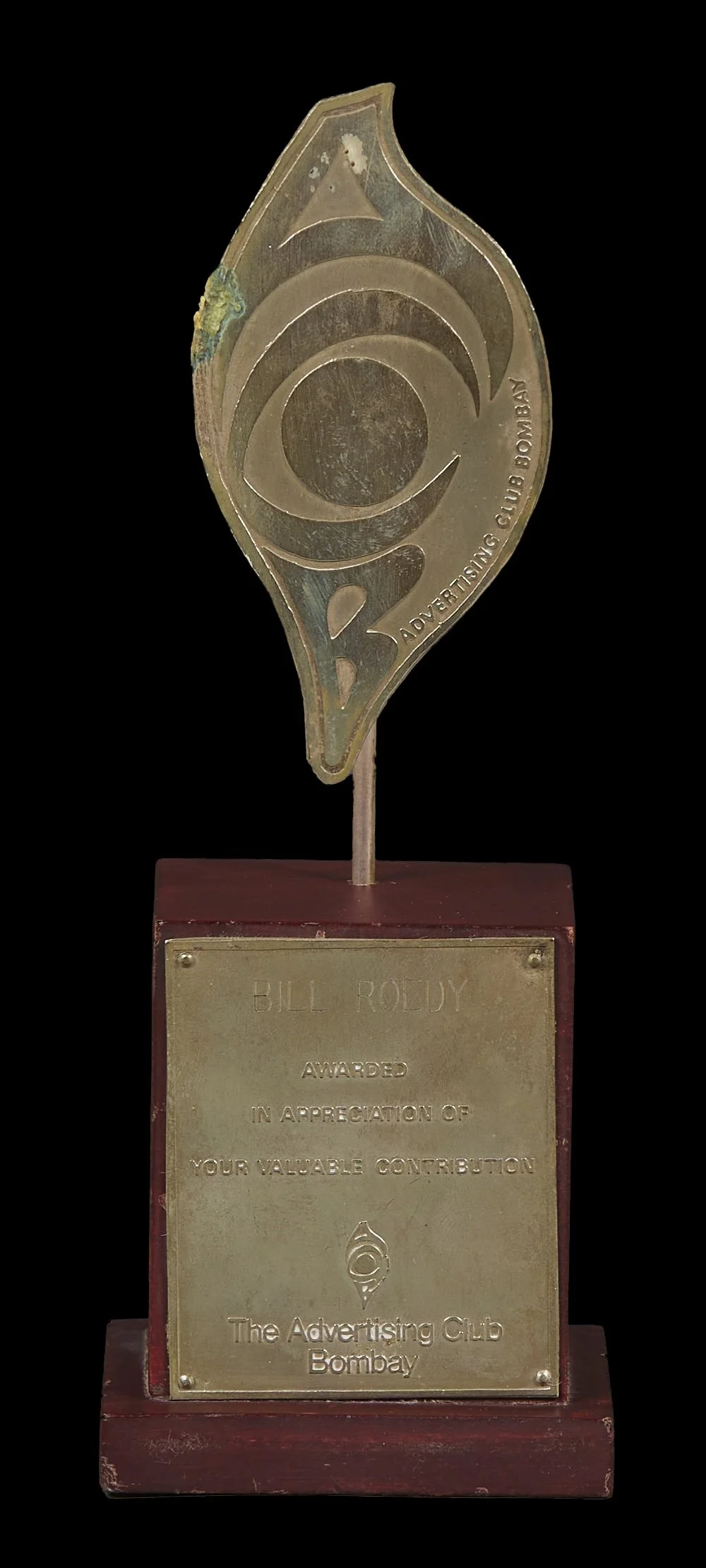 The Advertising Club Bombay - Valuable Contribution recognition