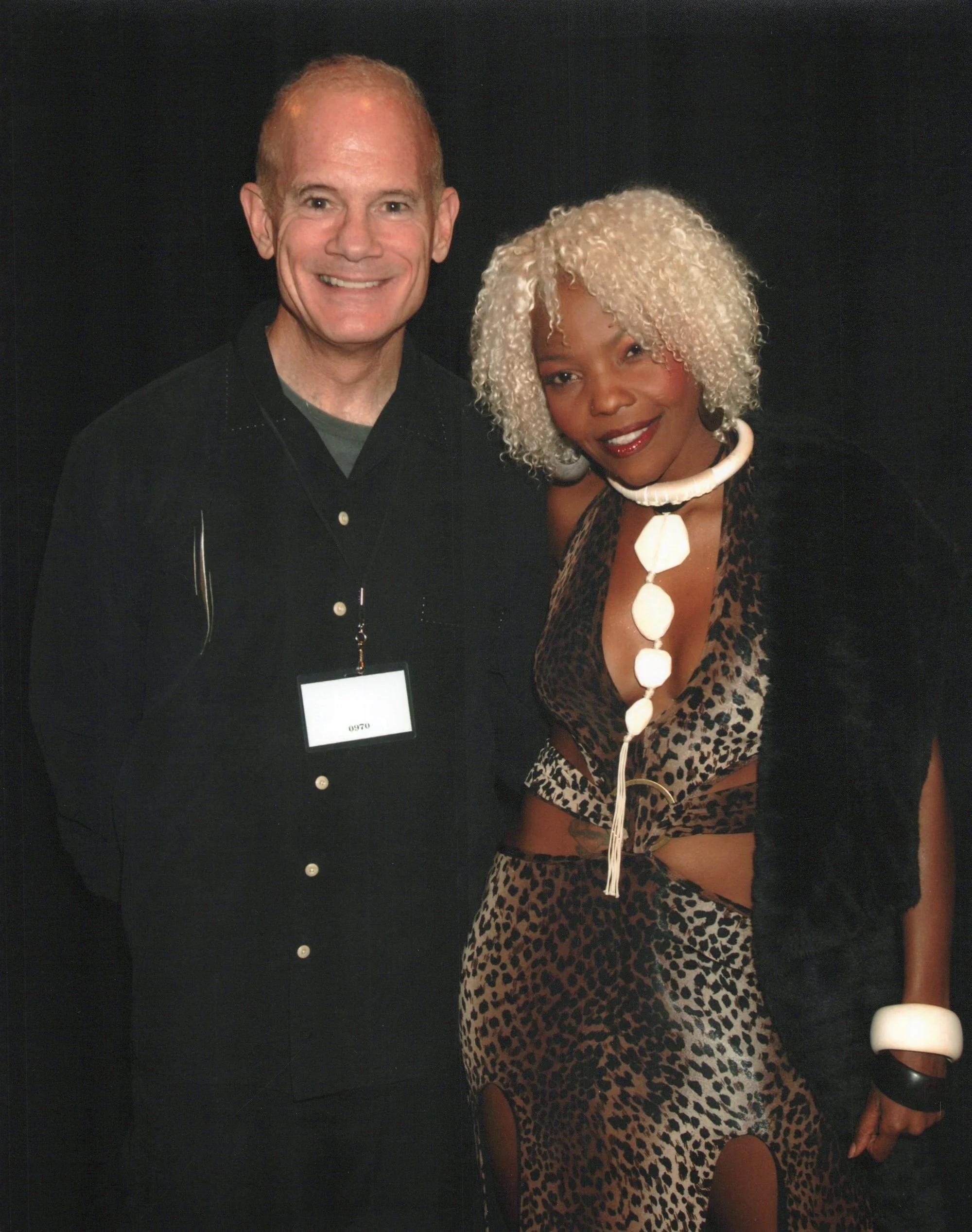 Bill with Lebo Mathosa South African singer 2.jpg