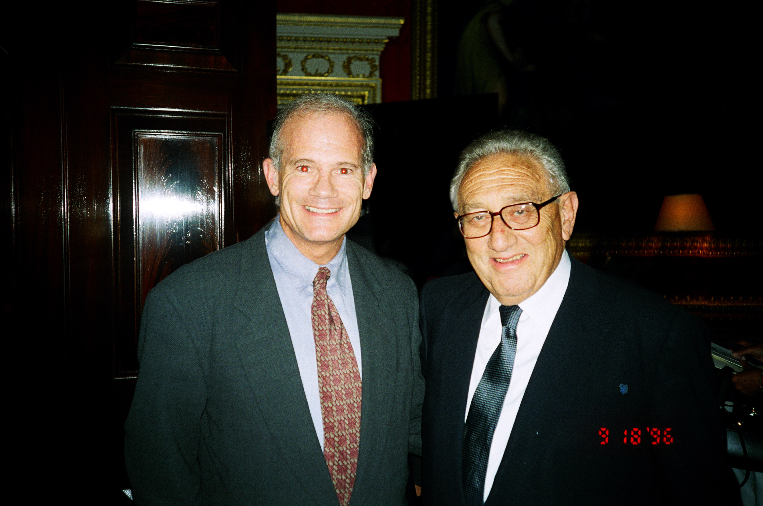 Former US President Harry Kissinger