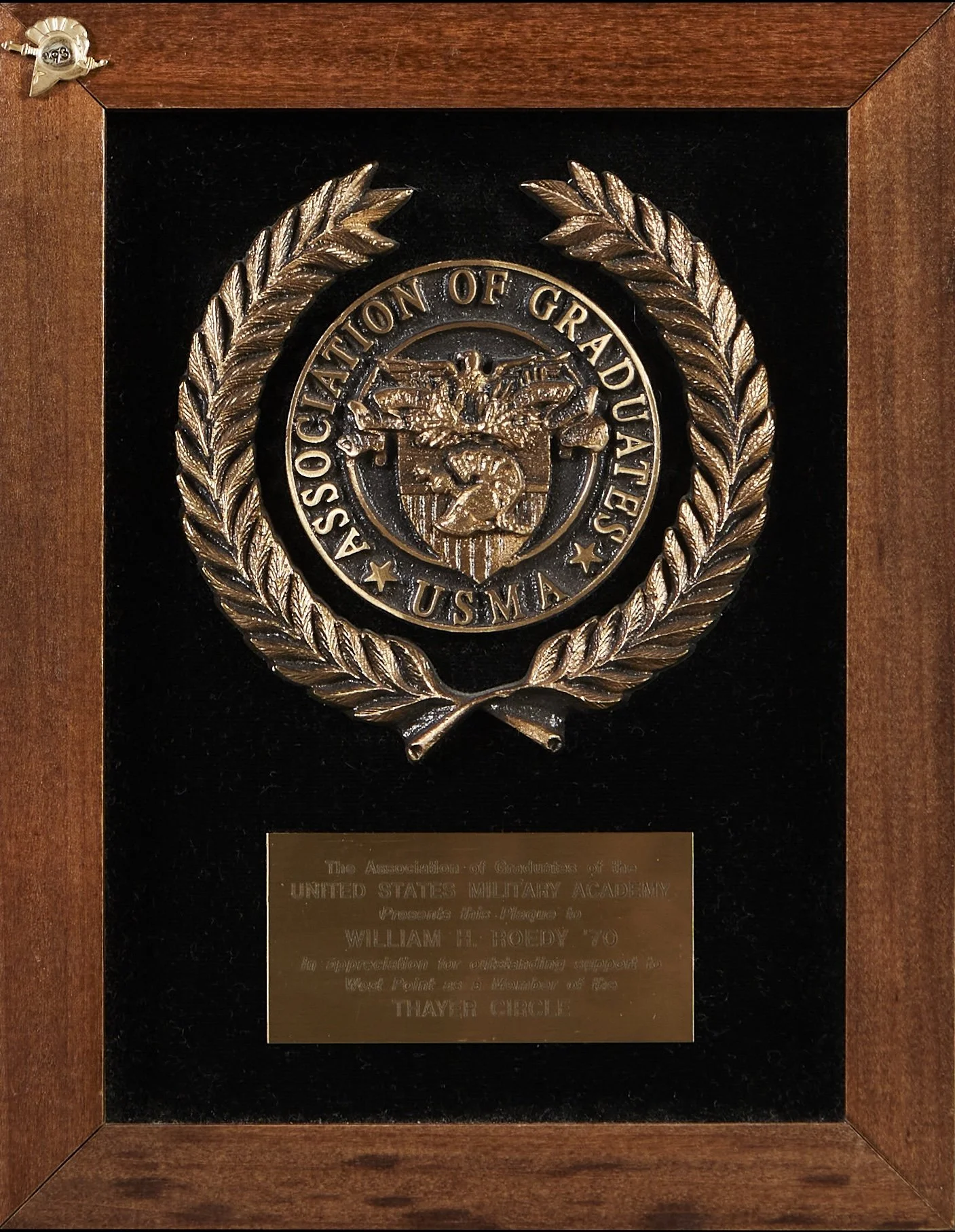 1993 West Point Thayer Circle award