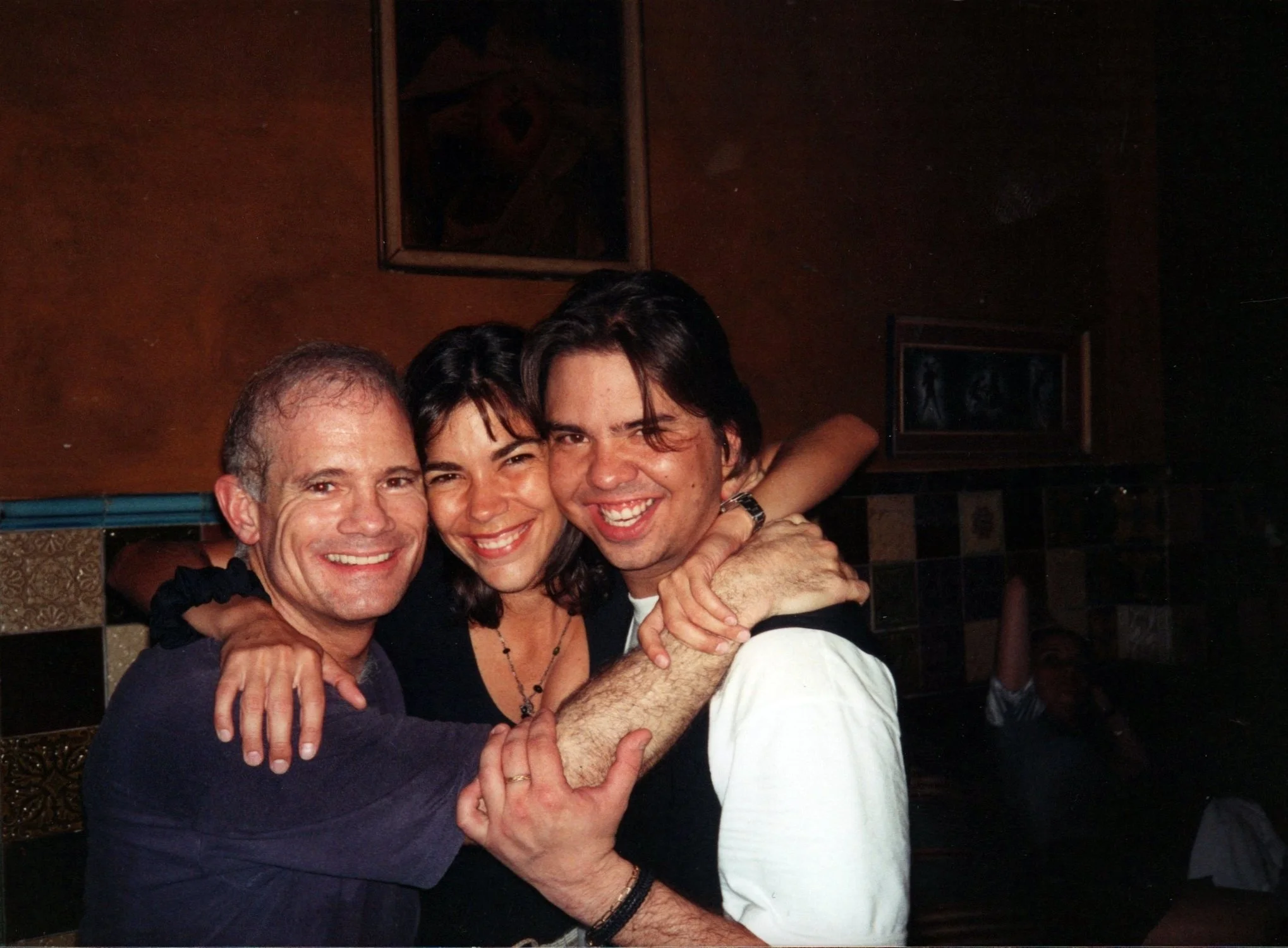 1995 La Playa - Bill with Nelson Benedico.jpg