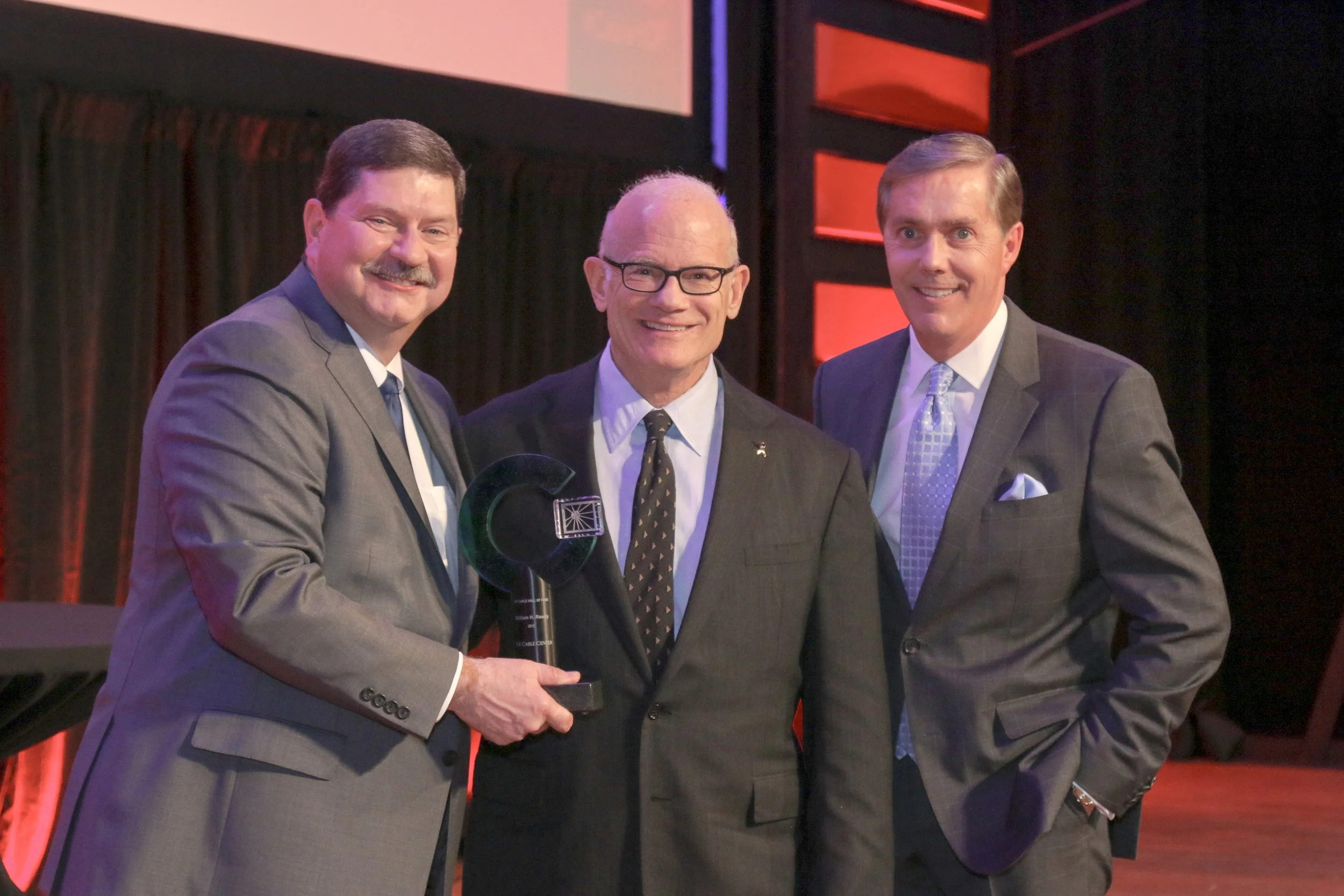 Induction into Cable Hall of Fame 2015