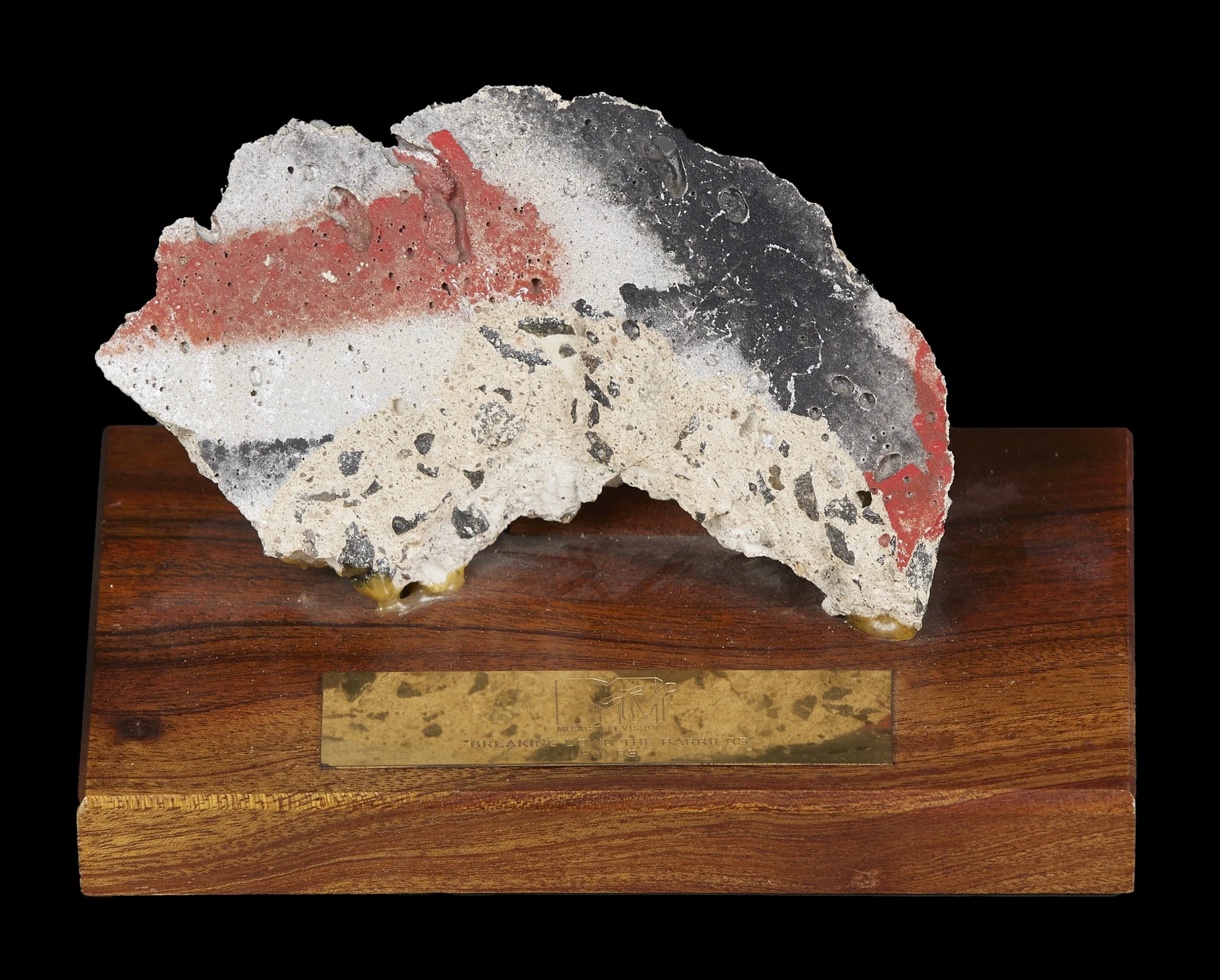 2009 30th Anniversary of Berlin wall fall - piece of the wall