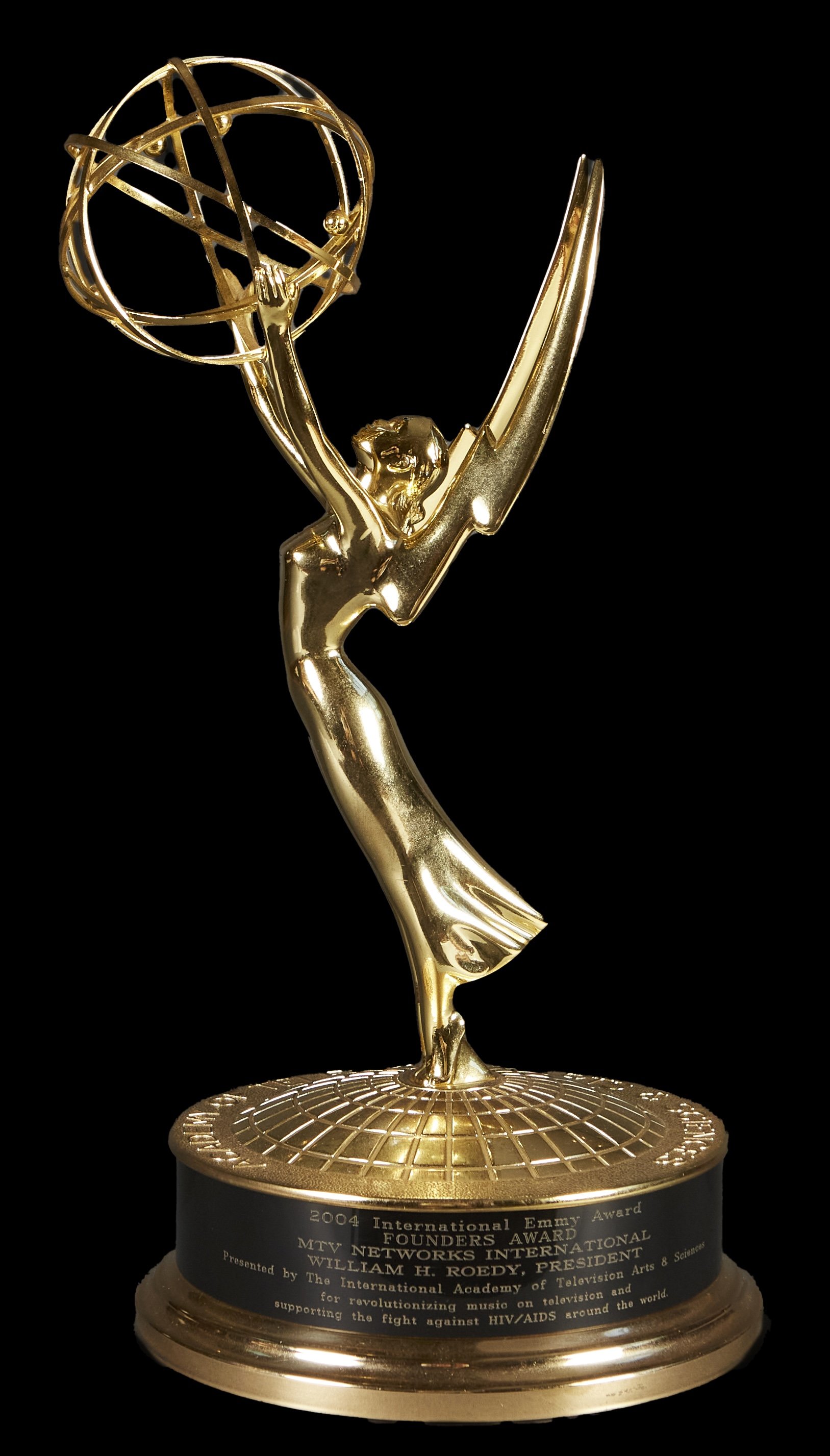 International Emmy's Founders Award in 2004