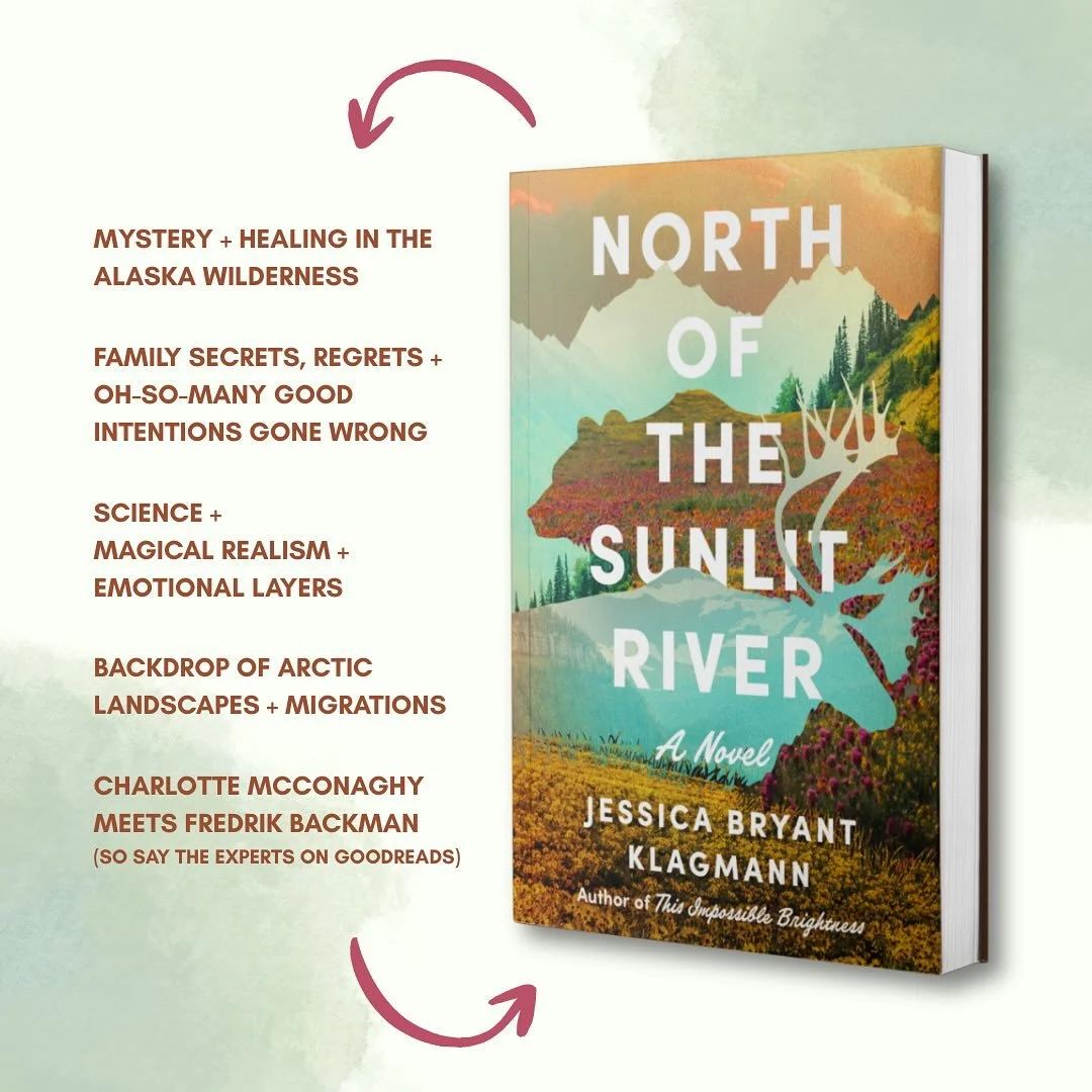 Better late than never, no? Exercising my weak marketing skills so I can say: there&rsquo;s still time to pre-order North of the Sunlit River!

☀️

Tomorrow is pub day! NOTSR will be out wherever you buy your books (on audio too)! 

#northofthesunlit