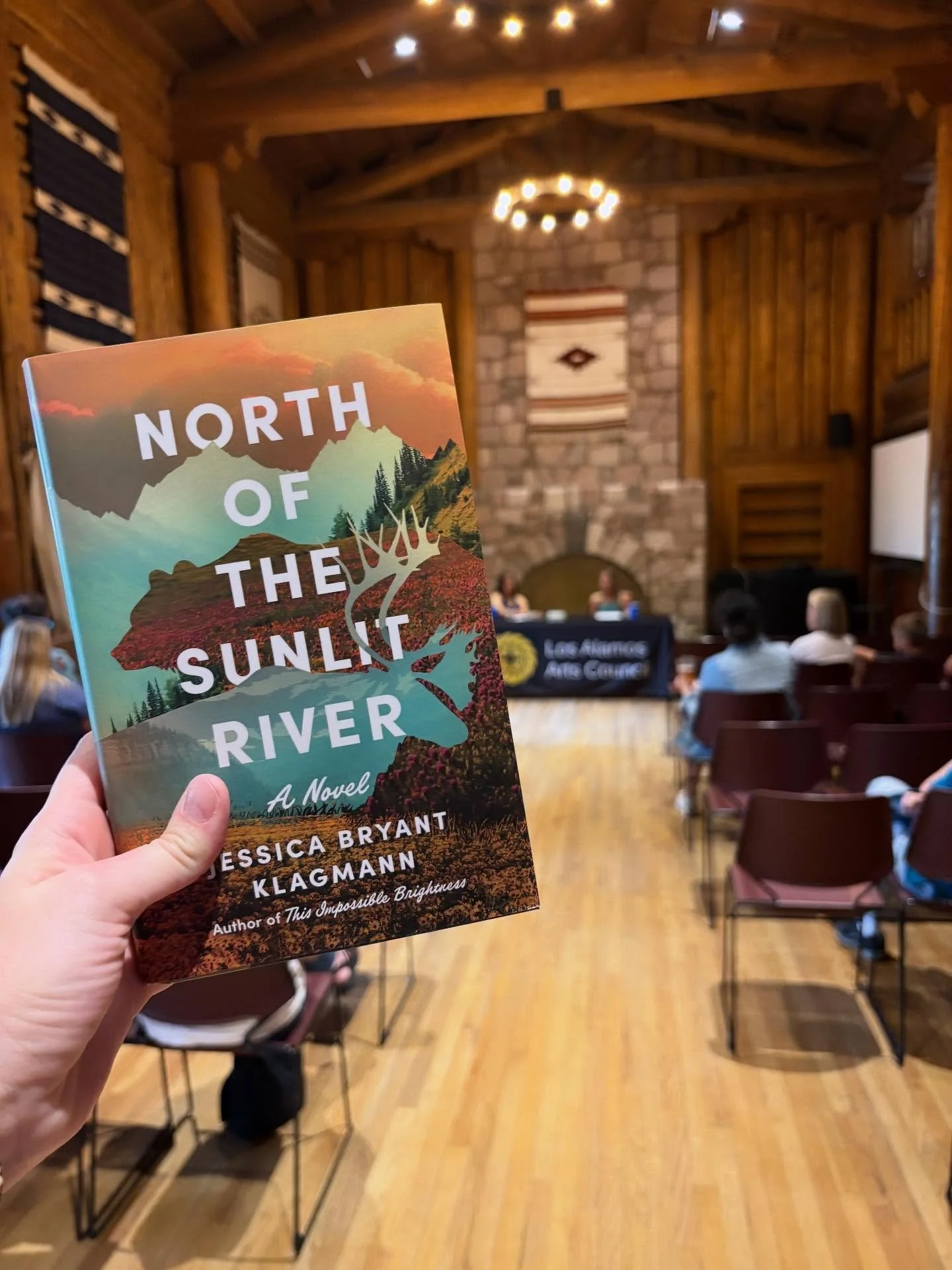 I had the absolute best time chatting with @katiearnold about wonder, space for grief, nature, running, and the writing process! The perfect way to launch North of the Sunlit River into the world. If you haven&rsquo;t read Katie&rsquo;s books, go do 
