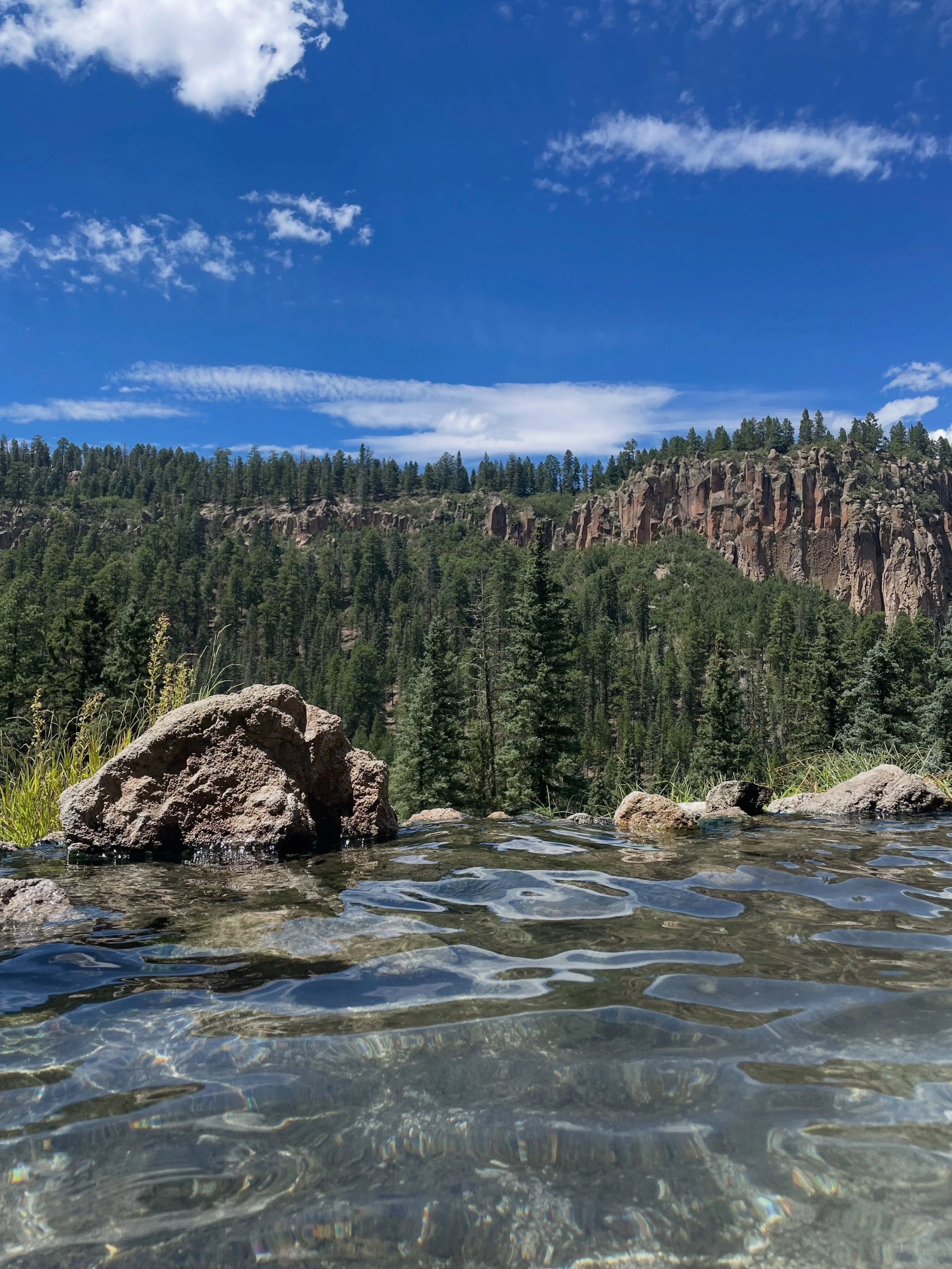 When your 10-year-old&rsquo;s friend chooses &acute;hike to a hot springs&rsquo; for his birthday party. School may have started but we&rsquo;re still soaking up summer! ☀️