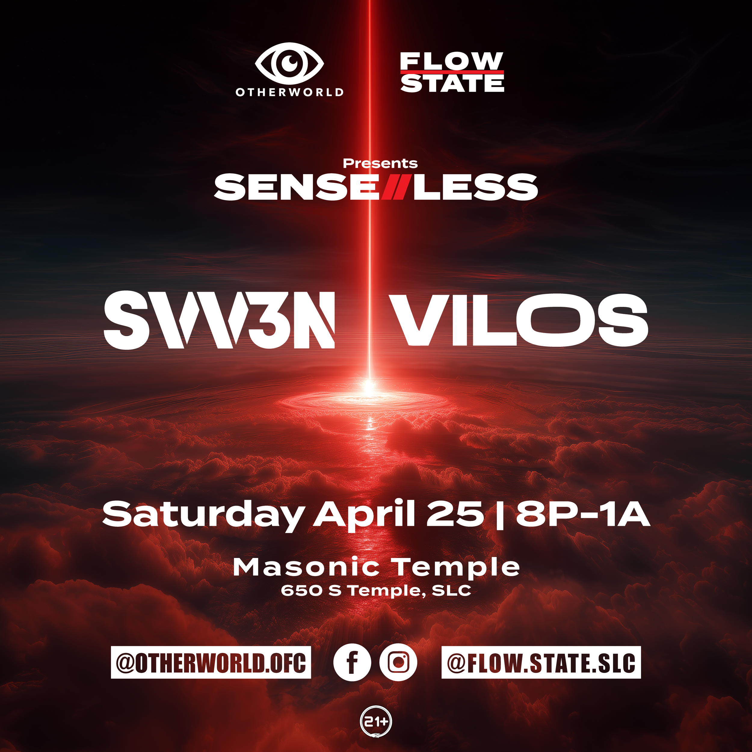 OTHERWORLD X Flow State Presents: Sense//less