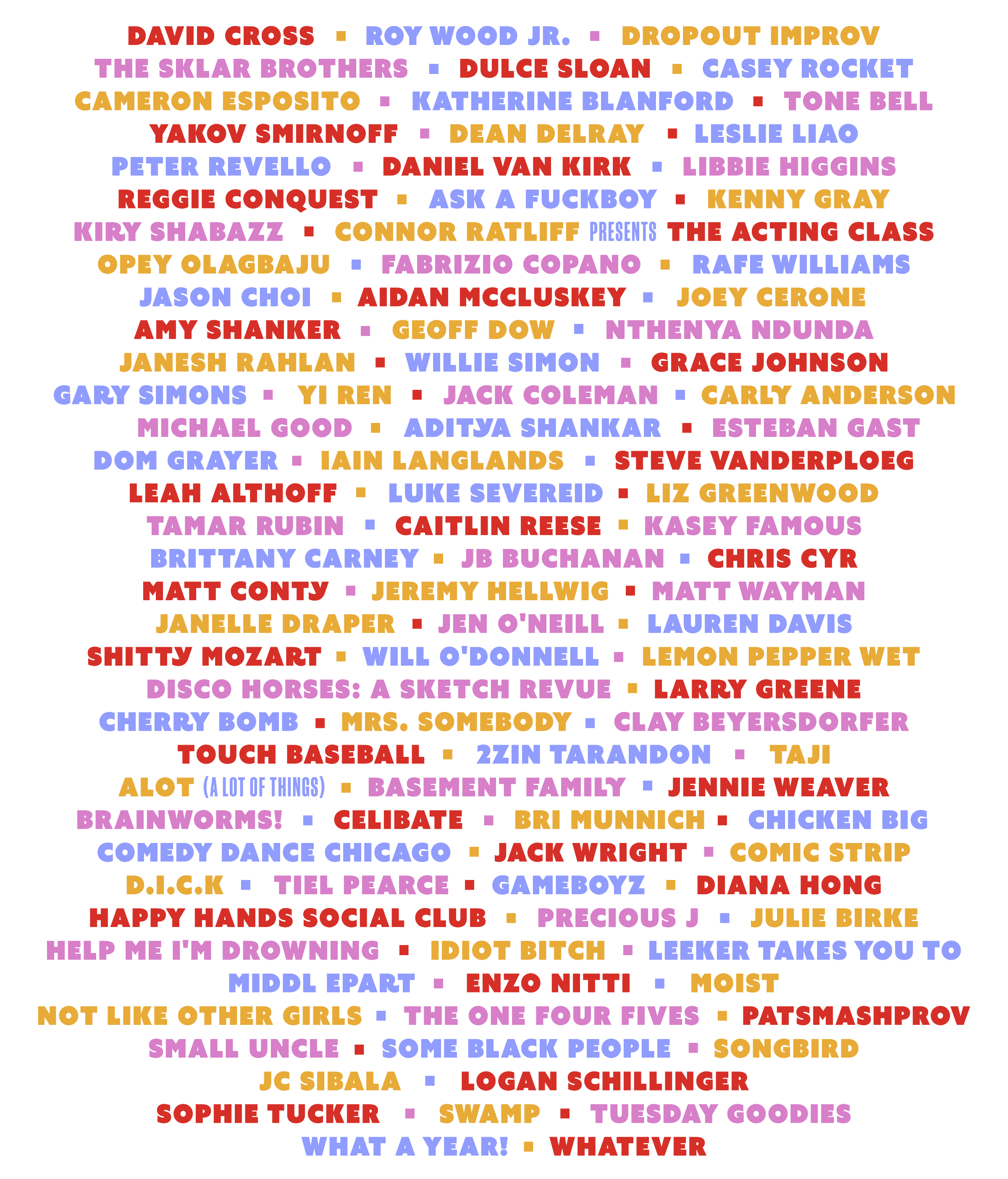 Flyover Comedy Festival 2026 Lineup