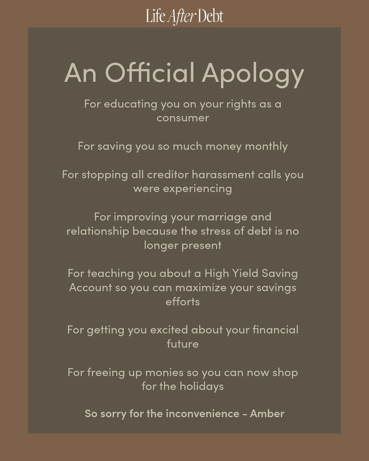 Sorry not sorry 😉💵