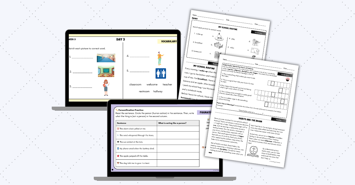 what's inside the esl teacher membership for middle and high school students
