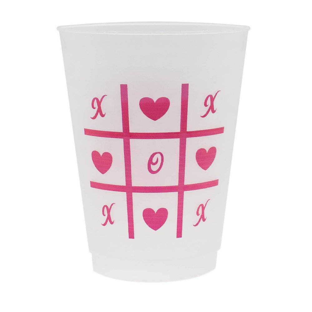 XOXO Valentine's Day Shatterproof Cups