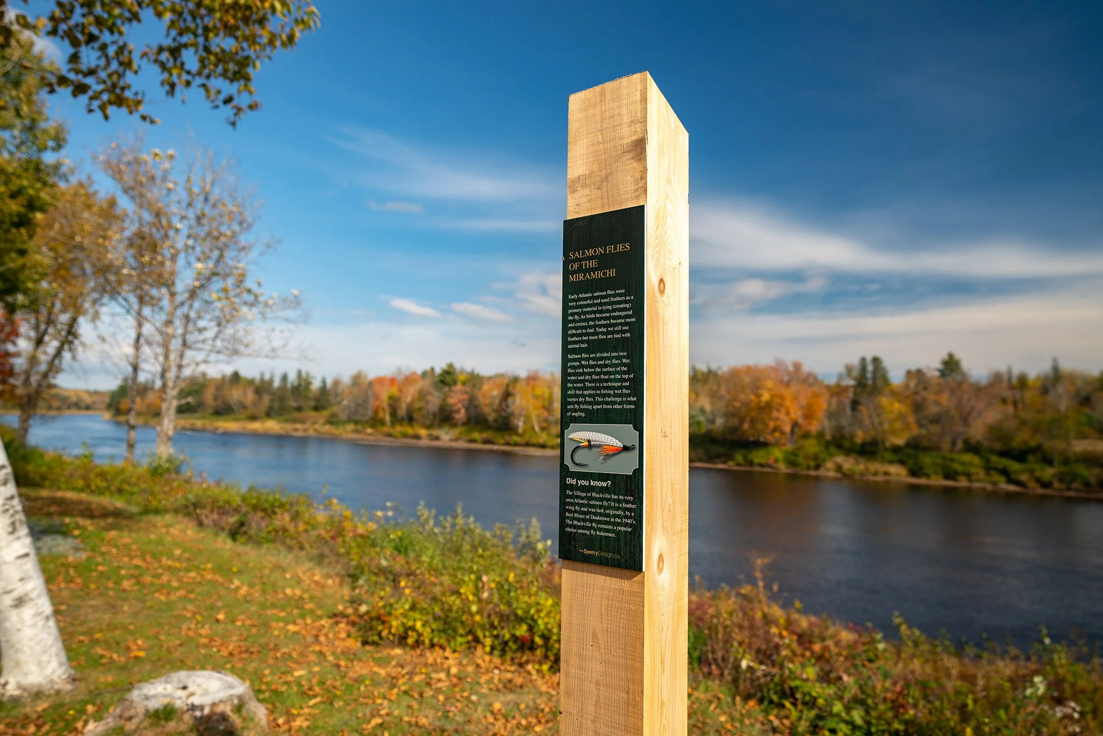 The Miramichi Interpretive Riverwalk