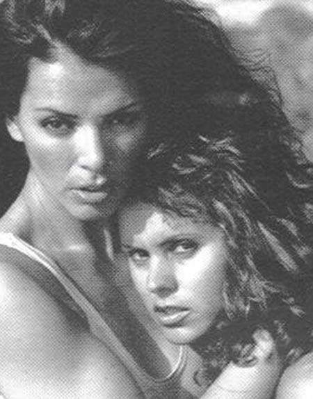 Sharon Bruneau and Timea Majorova @ 1999
Mid 90s I walked into Gold's Gym/MECCA for my workout and bumped into photographer, Bill Dobbins, who was in a middle of a photoshoot with this young lady. He was all excited and said, "I'm photographing your 