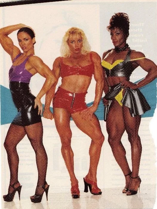 More Power & Sizzle layouts with Muscle Divas Debbie Muggli and Lenda Murray
