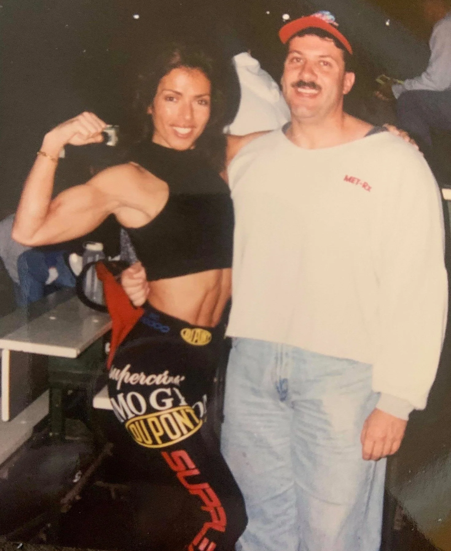 So many years ago at an Arnold Expo Weekend with good friend, Badass Bruce Cardenas @1994