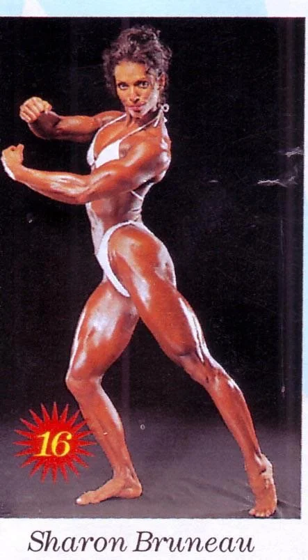 Backstage photo from 1994 Ms Olympia