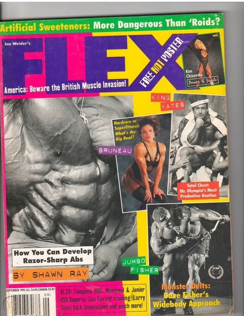 Loved when FLEX Magazine would bring out the "Montage Covers".
Spreading the love to as many of us as possible😁