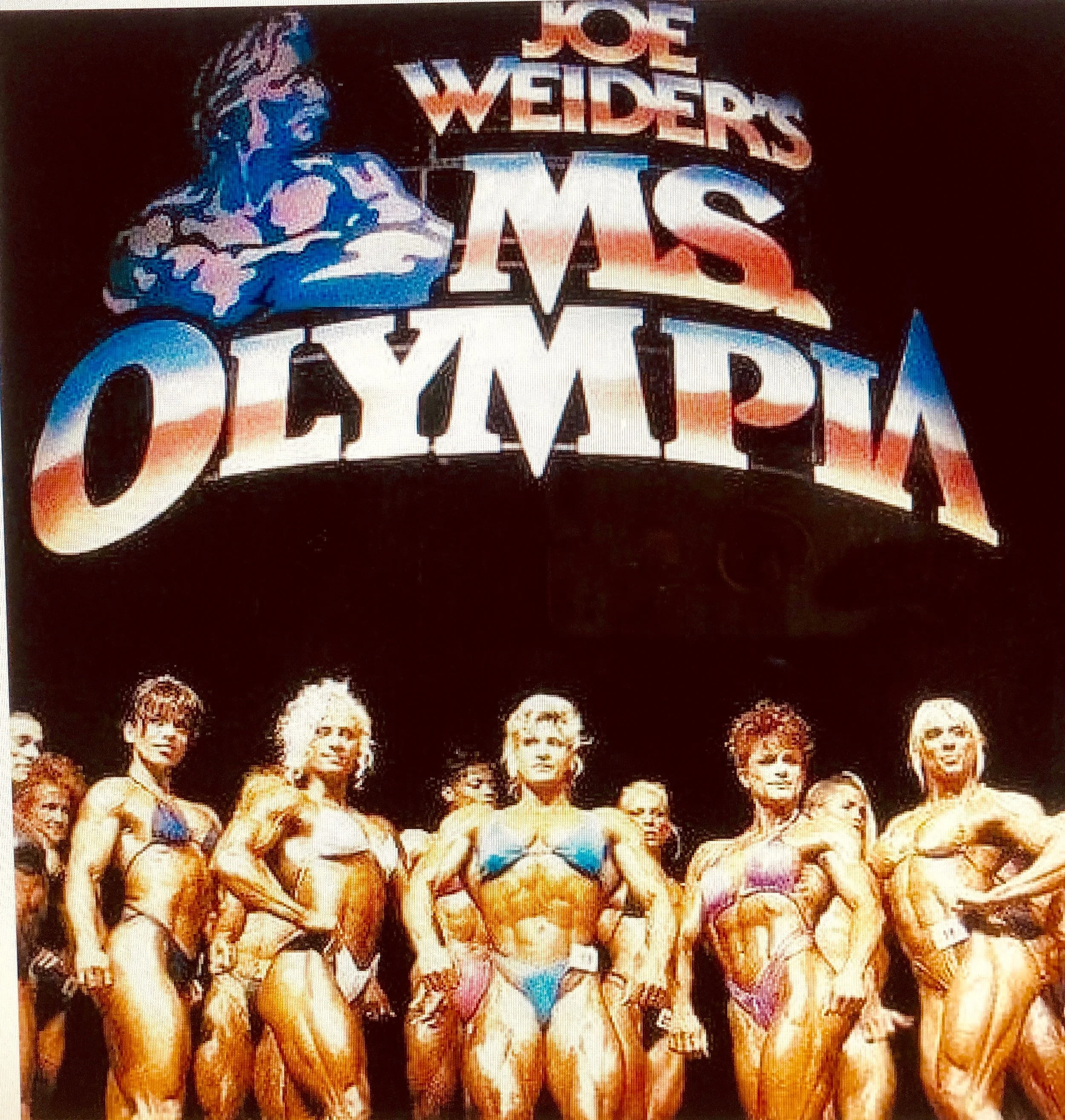 Framed this one.
1993 Ms Olympia - front row:
Sharon Bruneau, Kim Chizevsky, Nikki Fuller, Diana Dennis, Denise Rutkowski