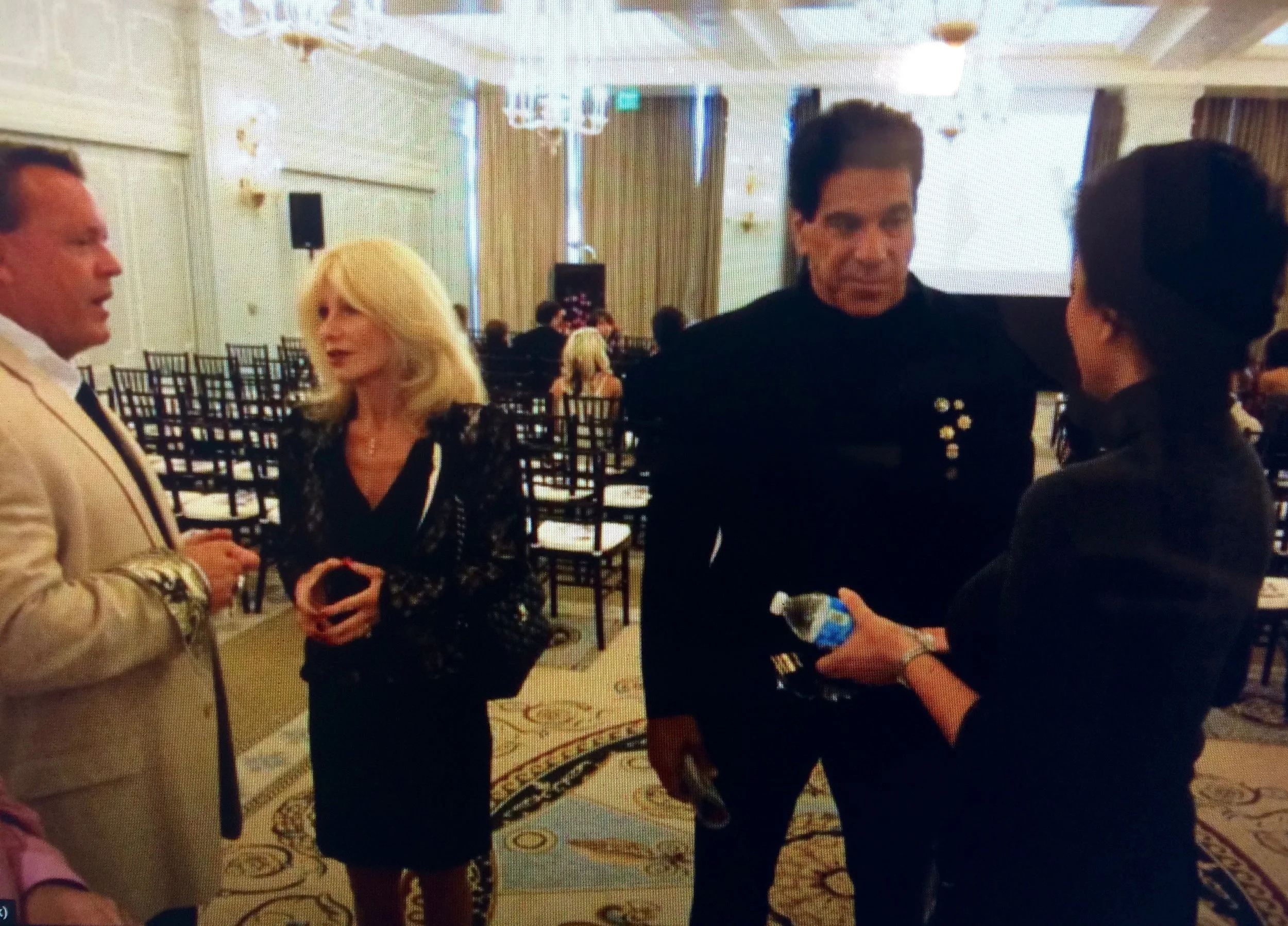 The Robert Kennedy Celebration of Life.   
Catching up with Carla and Lou Ferrigno
Santa Monica, CA 2012