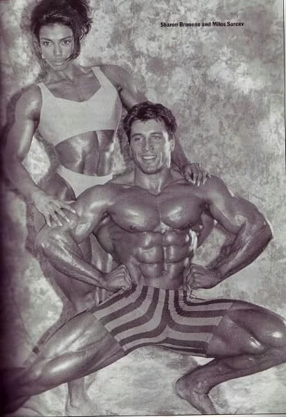 Magazine feature with Champion, Milos Sarcev
1992