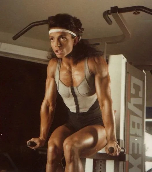 Tricep routine feature, Gold's Gym, Venice CA 
Featured in Muscular Development Magazine