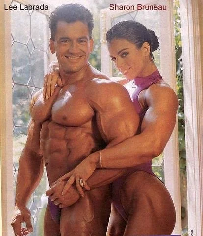 Muscle & Fitness shoot with Champ, Lee Labrada. 