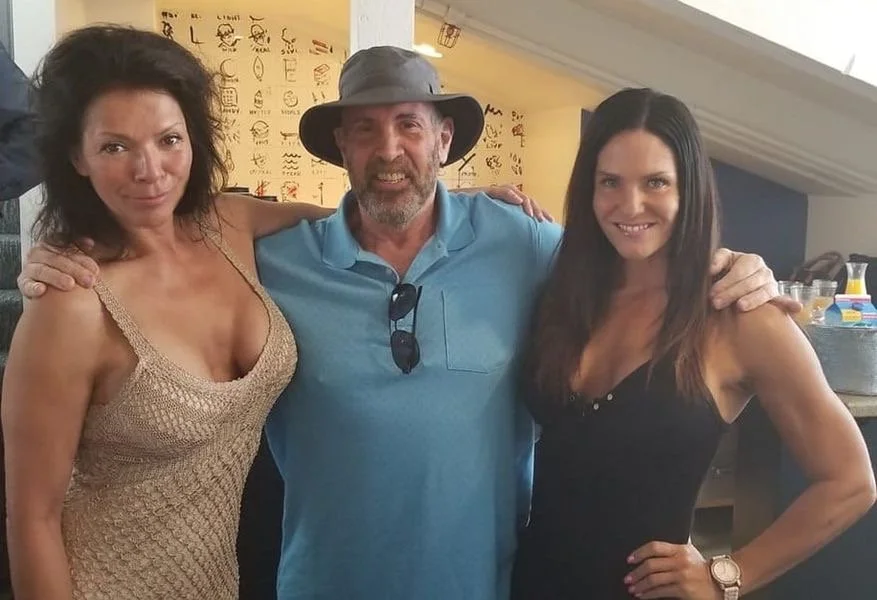 Sharon Bruneau, Jerry Brainum, Traci Lynn Cowan
Muscle Beach Induction, Venice Beach 2018 