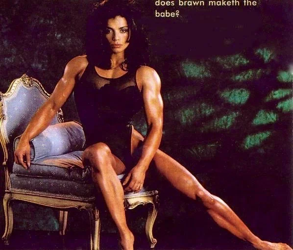 FLEX Magazine
THIS particular  Bil Dobbins pic was chosen by Publisher of Cosmopolitan Magazine 1993 - as I was featured in a cover story on female Athletes & Fashion. (honoured)