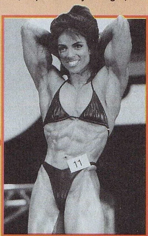 #11. Onstage at my first Ms. Olympia Competition
Even though I did not place top 5, I was still grinning ear-to-ear as I finally made it!!!