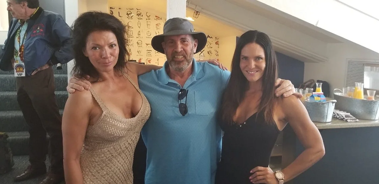 Sharon Bruneau, the "Brainiac" Jerry Brainum (journalist and scientist), Fitness Champ Traci Lynn Cowan