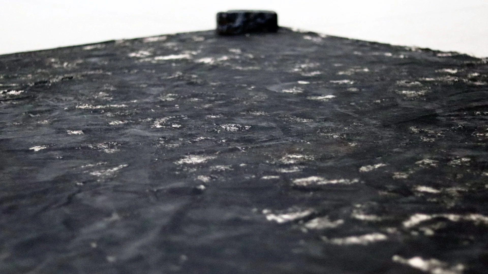 Black Beach, detail
(2023)
Acrylic enamel and painted bricks on canvas, 5.4m x 3.6m