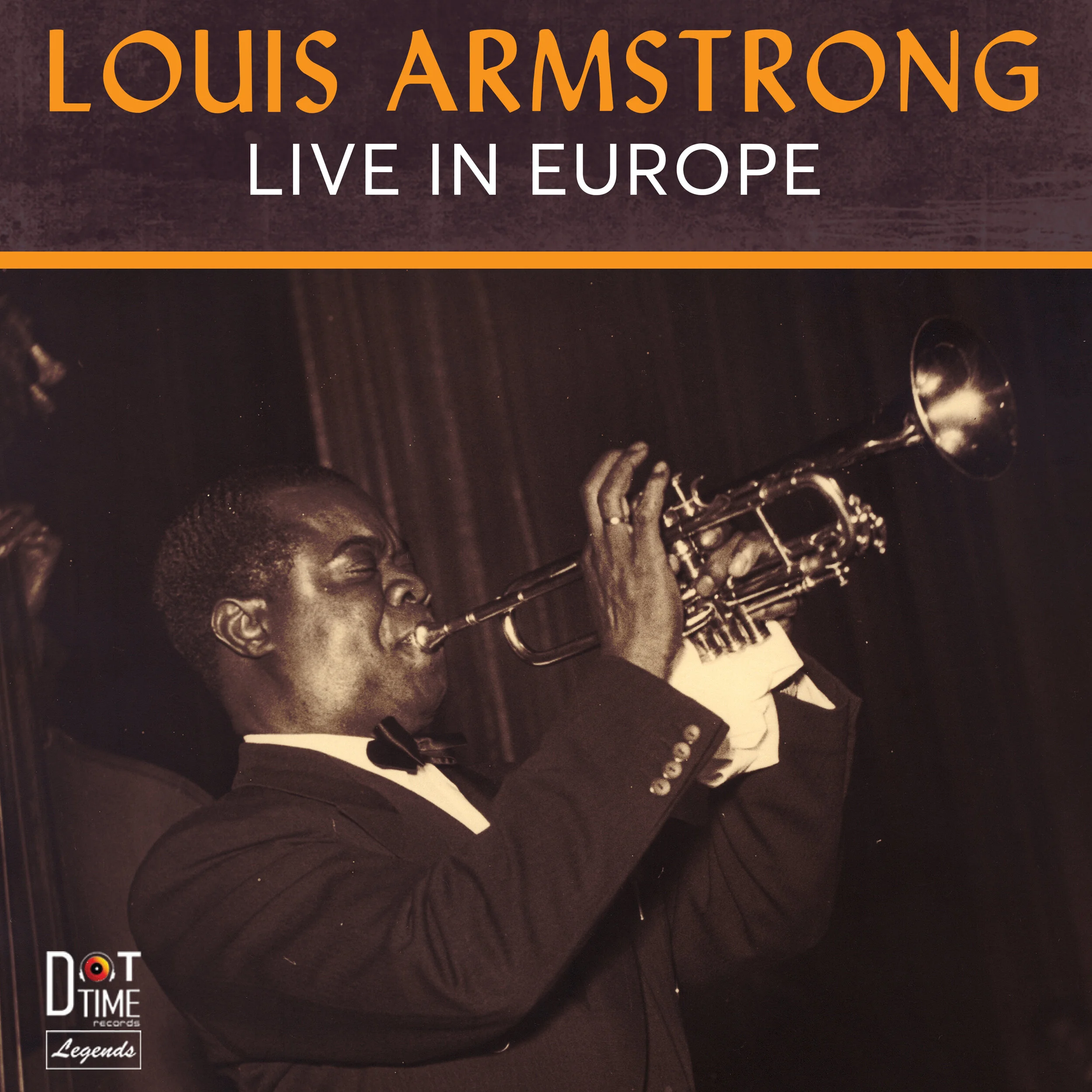 Louis Armstrong: Live in Europe Cover